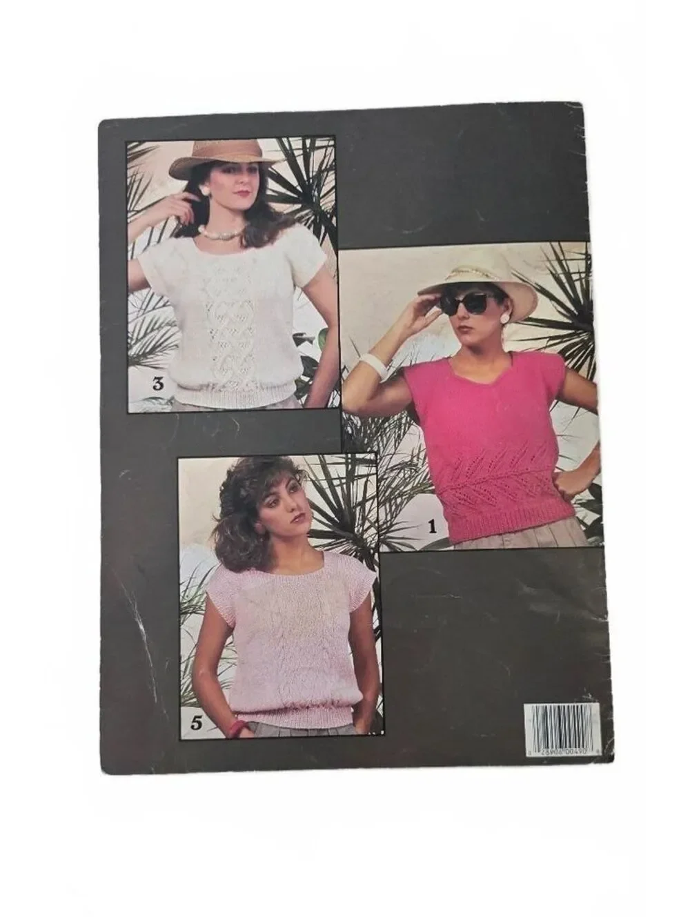 Sensational Knits Vintage Knitting Pattern Leaflet 490 by Joan Beebe